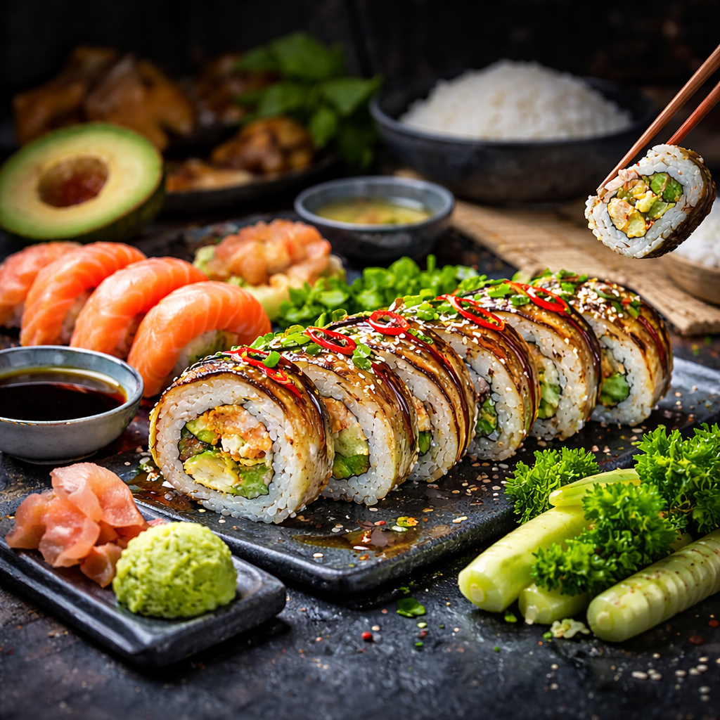 Sushi cтережіться дракона